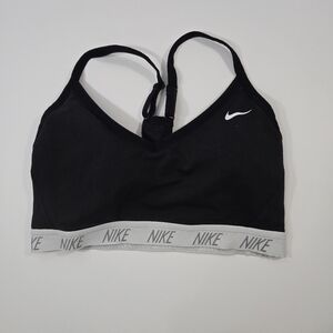 NIKE black sports bra